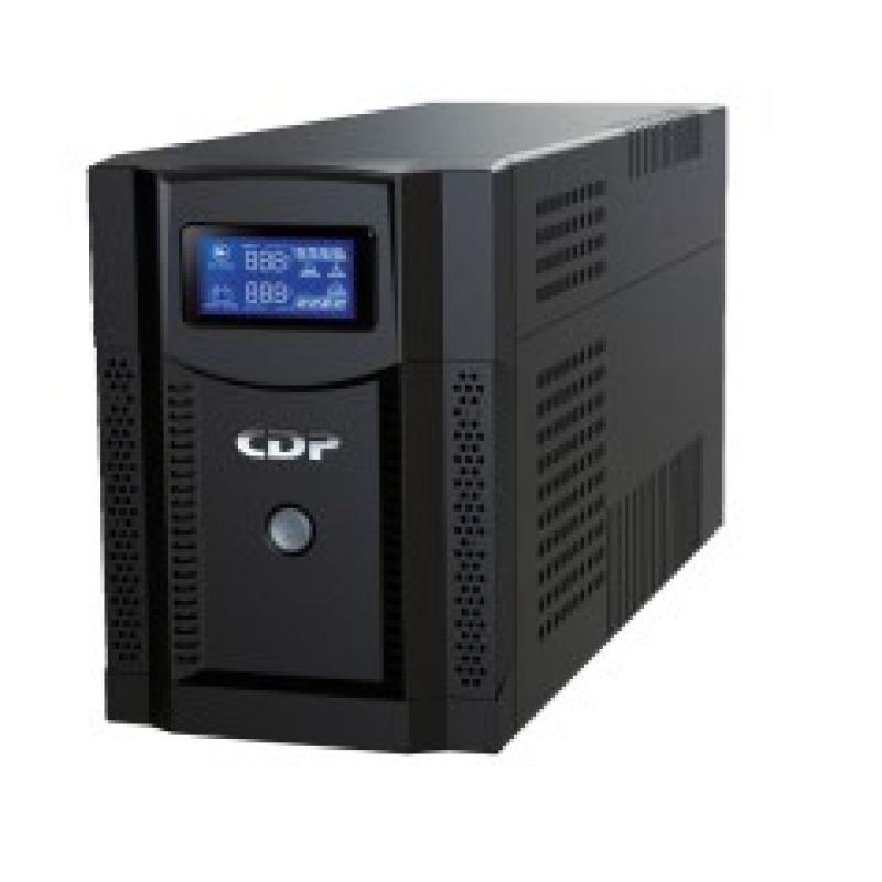 CDP UPRS 2008 UPS / 2000 VA / 1400W / Onda senoidal pura / Baterias 12V a 9AH X 2 / Interfaz de comunicación mediante USB / SOBRE PEDIDO